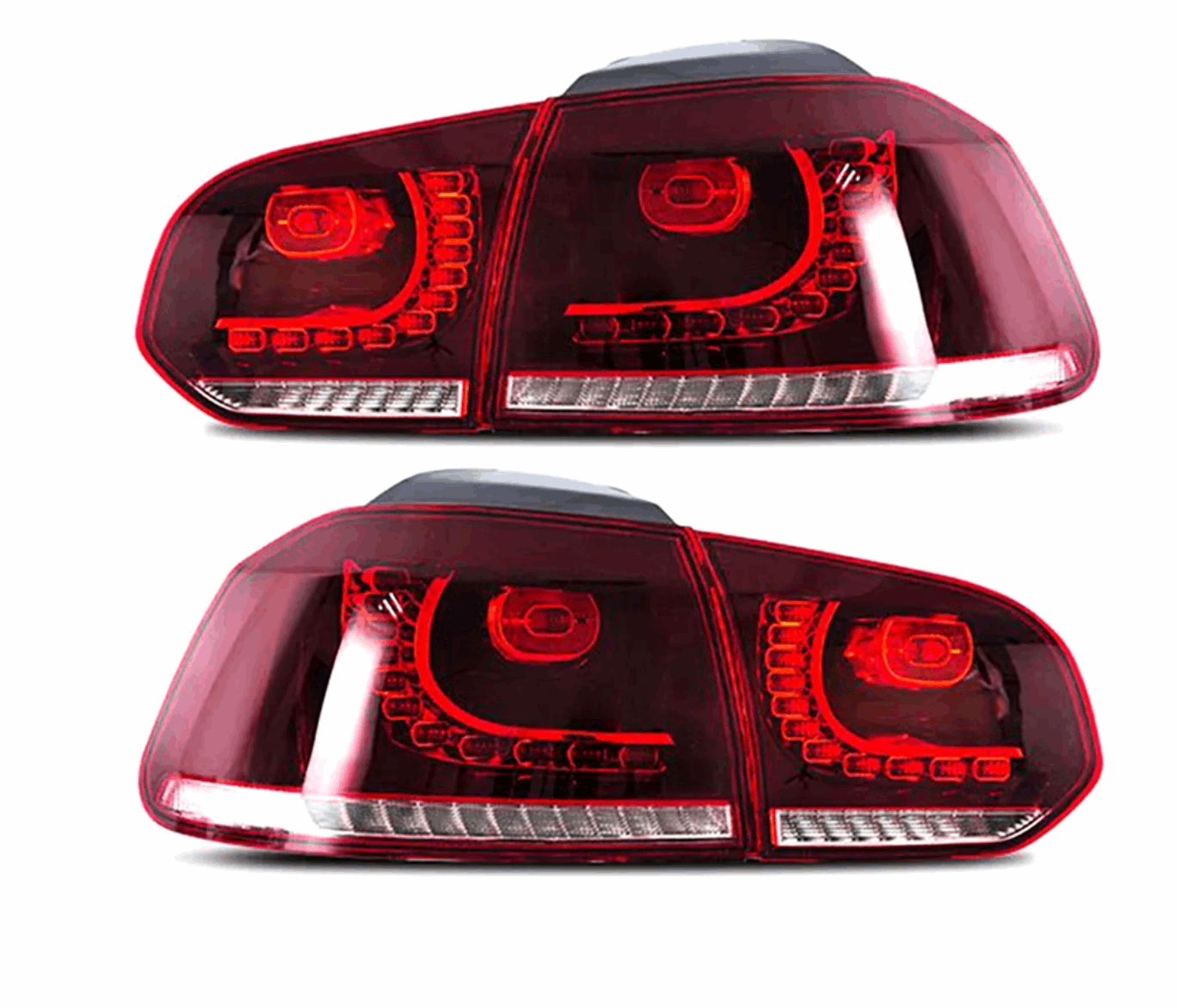 Volkswagen Golf | MK 6 (2008-2013) | OEM R STYLE LED TAILLIGHTS