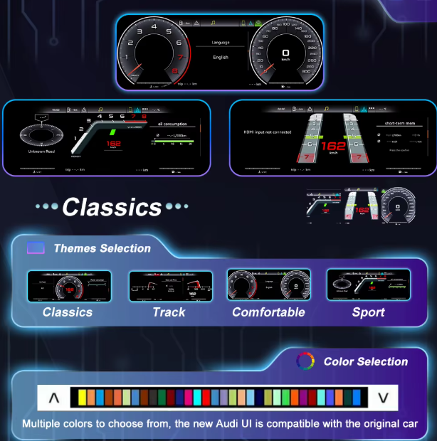 Audi A/S1 | 8X | Digital Cluster