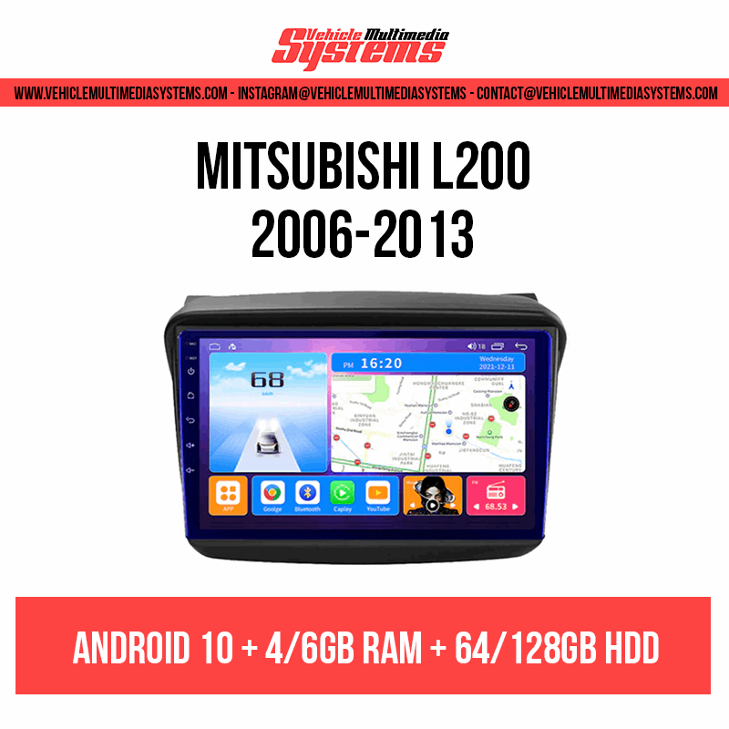 Mitsubishi L200 | 2006-2015 | Android Screen VMS