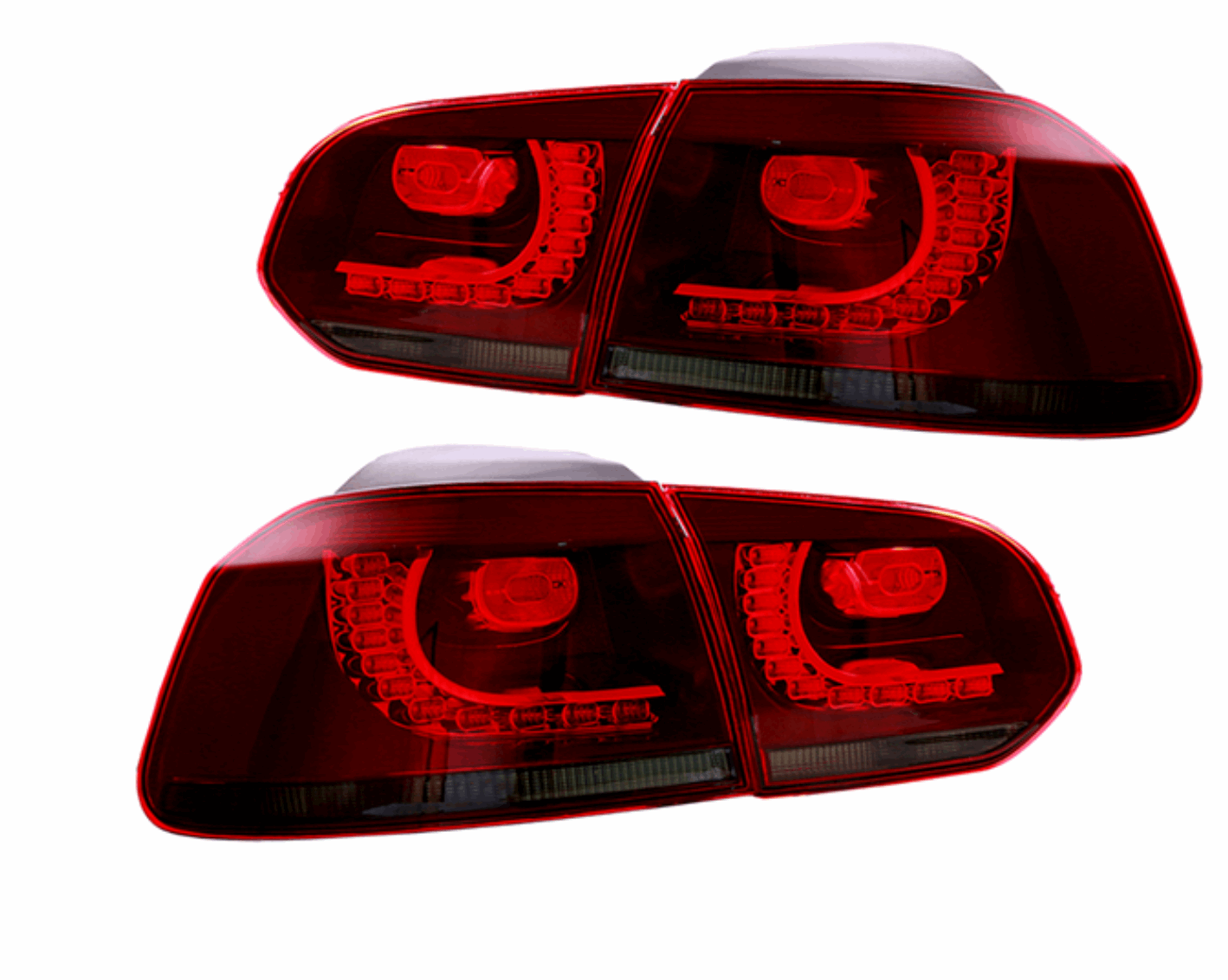 Volkswagen Golf | MK 6 (2008-2013) | OEM R STYLE LED TAILLIGHTS