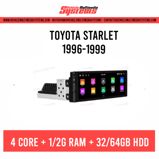 Toyota Starlet | 1996-1999 | Android Screen