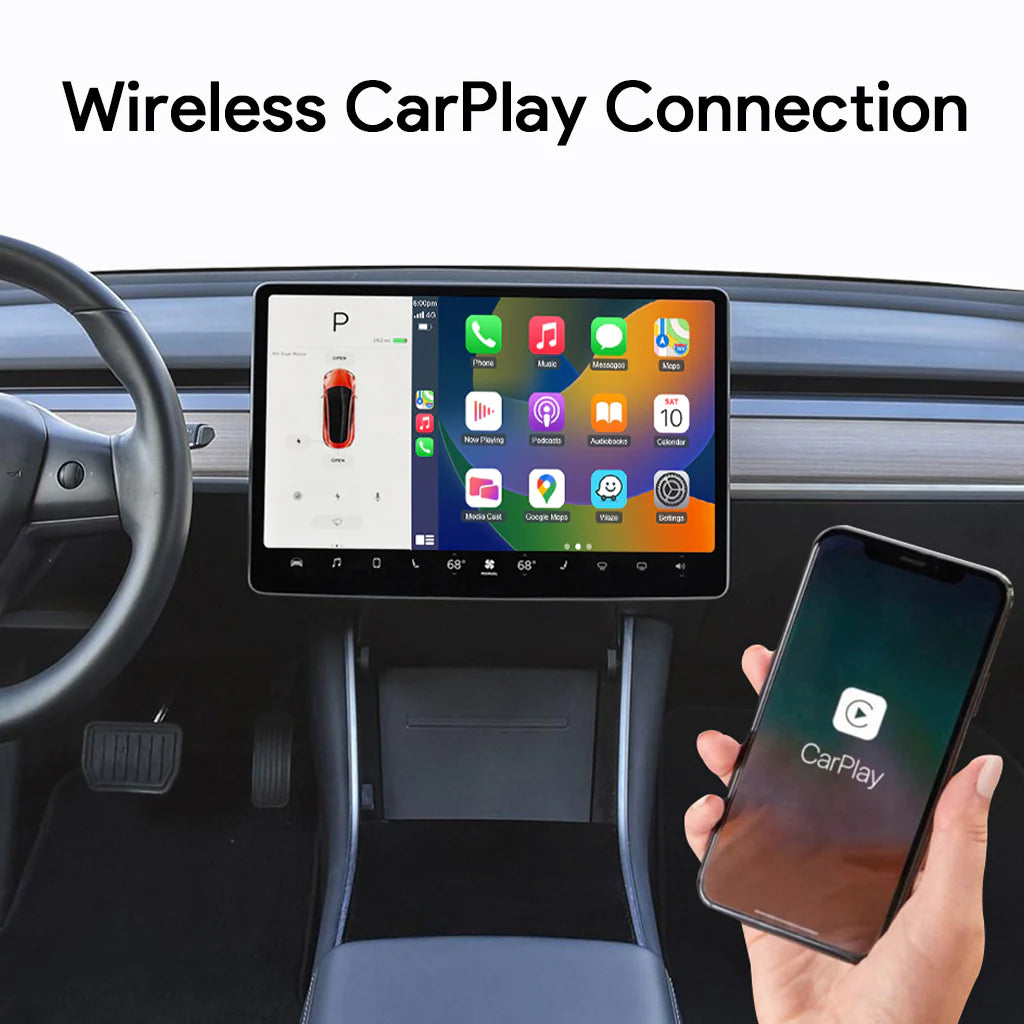 Tesla | Caja inalámbrica Carplay