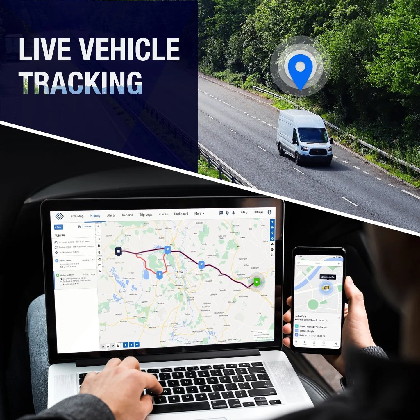 GPS Vehicle Tracker | Real-Time Tracking & Global Coverage