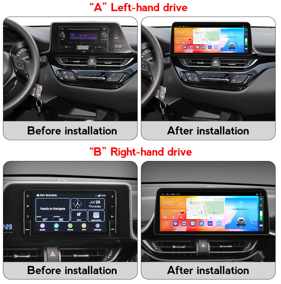 Toyota CH-R | 2016-2020 | Android Screen VMS