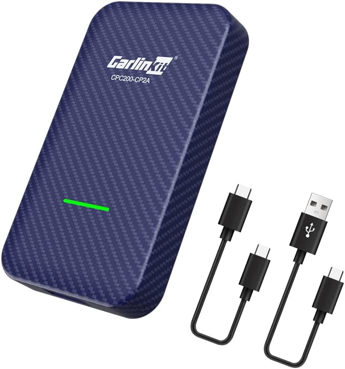 Wireless CarPlay and Android Auto activator dongle for OEM infotainment systems – plug-and-play adapter for cable-free smartphone connection