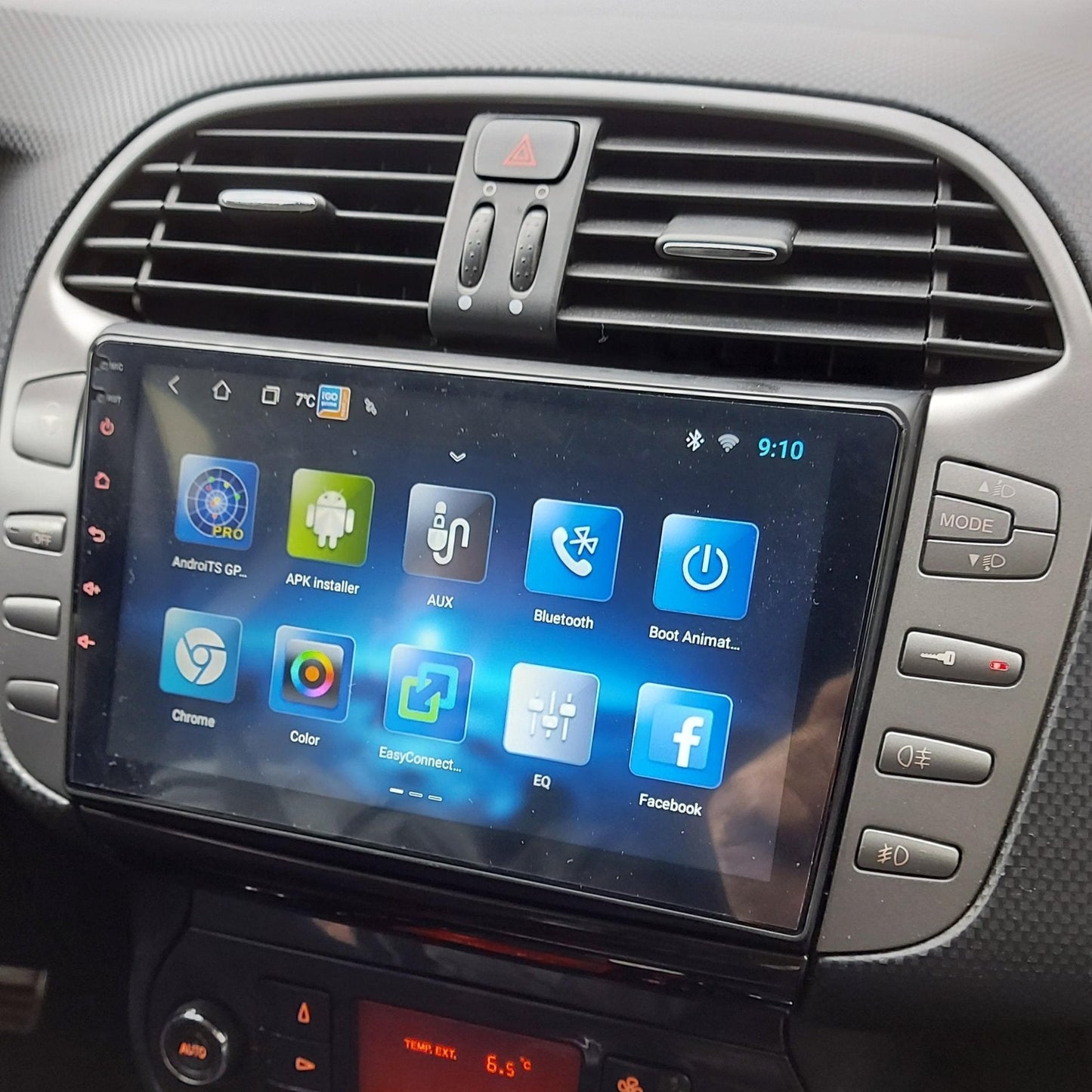 Fiat Bravo | 2007-2012 | Pantalla Android