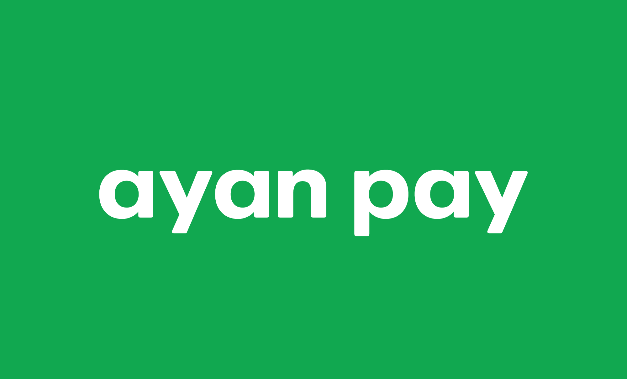 "Green banner showing 'Ayan Pay' logo, representing available payment method"