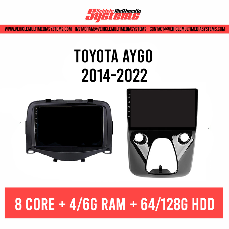 Toyota Aygo | 2014-2022 | Android Screen