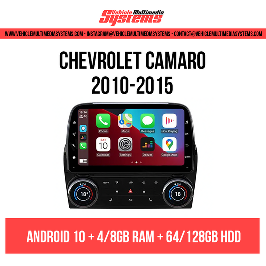 Chevrolet Camaro | 2010-2015 | Pantalla Android