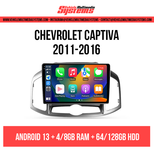 Chevrolet Captiva | 2011-2016 | Pantalla Android