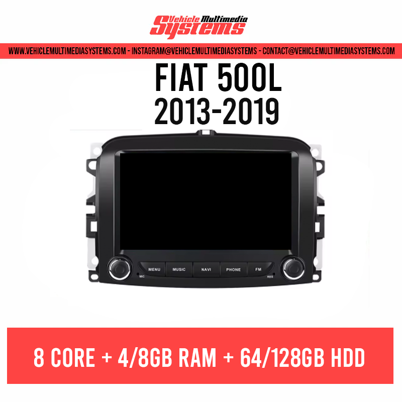 Fiat 500 | 2007-2015 | Pantalla Android