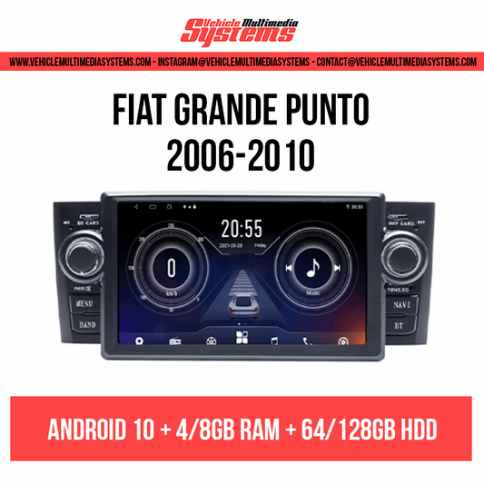 Fiat Grande Punto | 2006-2010 | Android Screen VMS