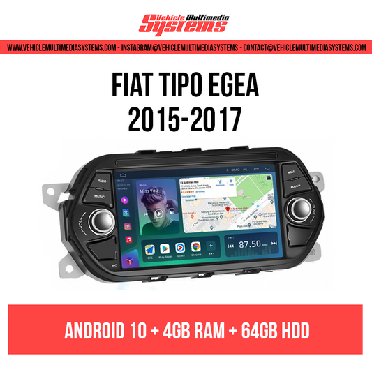 Fiat Tipo Egea | 2015-2017 | Pantalla de Android