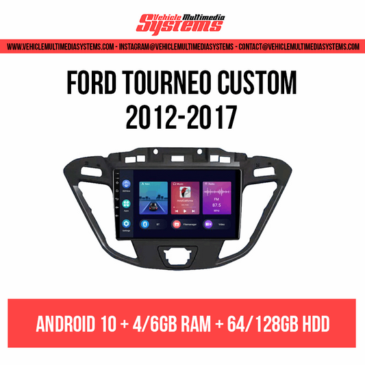 Ford Tourneo Custom | 2012-2017 | Android Screen VMS