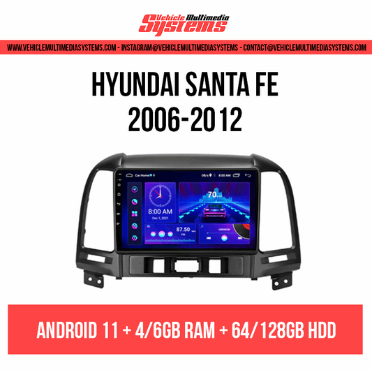 Hyundai Santa Fe | 2006-2012 | Android Screen VMS