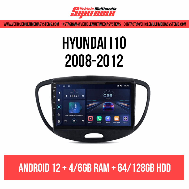 Hyundai i10 | 2008-2012 | Android Screen VMS