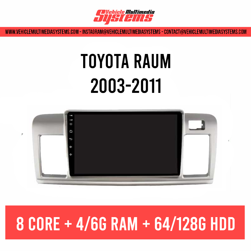 Toyota Raum | 2003-2011 | Android Screen | RHD