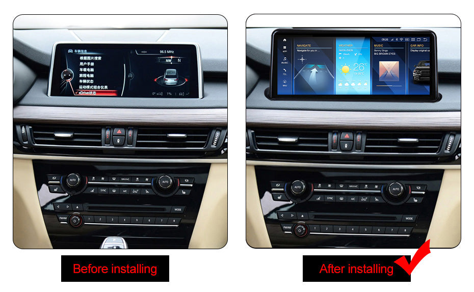 BMW X5 X6 | F15 F16 | Pantalla Android | NBT, EVO