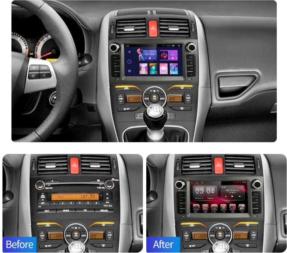 Toyota Auris | 2006-2012 | Pantalla Android