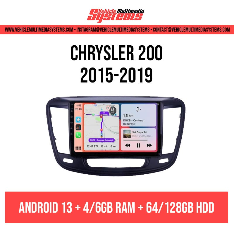 Chrysler 200 | 2015-2019 | Android Screen
