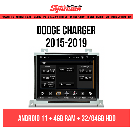 Dodge Charger | 2015-2019 | Pantalla Android