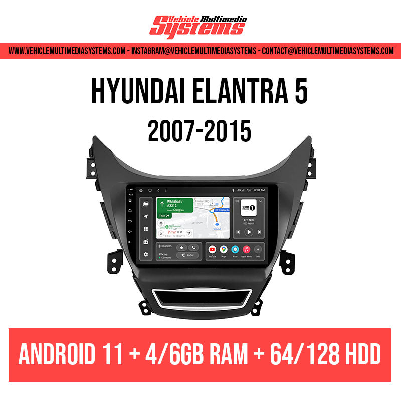Hyundai Elantra 5 | 2007-2015 | Android Screen