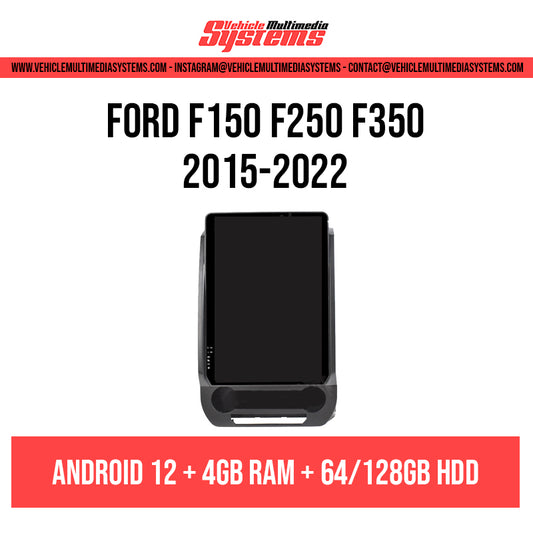 ford f150 f250 f350 android screen retrofit from Vehicle Multimedia Systems