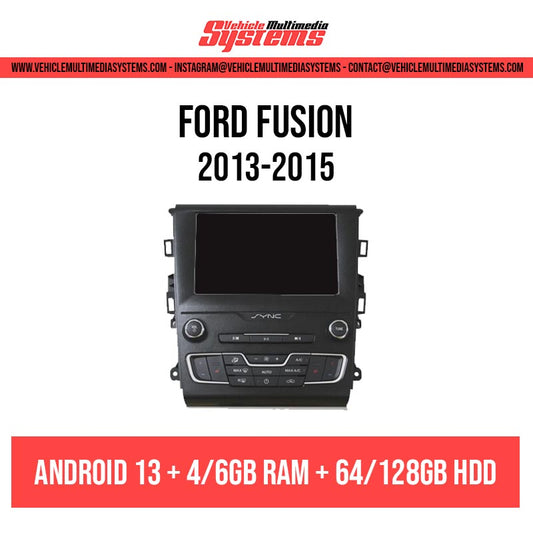 Ford Fusion | 2013-2015 | Pantalla Android