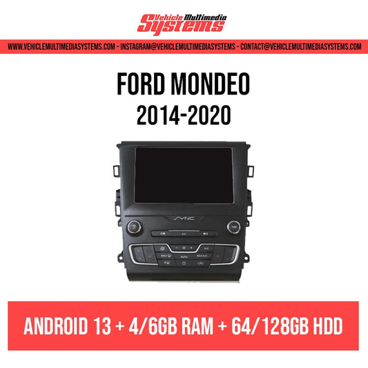 Ford Mondeo | 2014-2020 | Pantalla Android