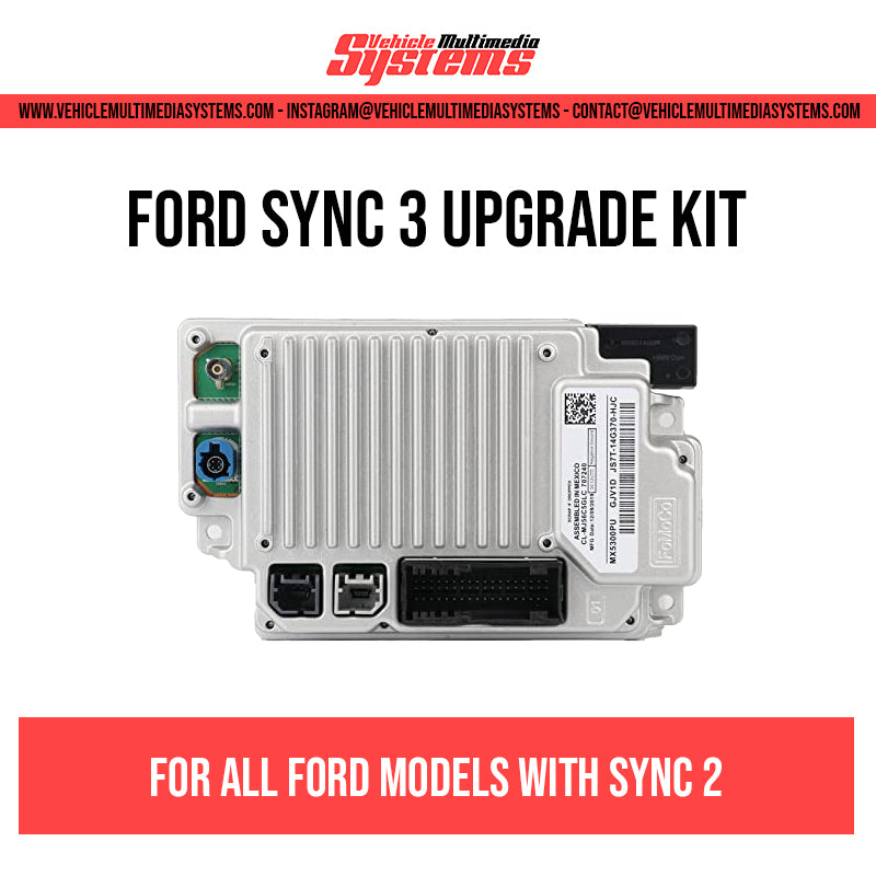 Kit de actualización Ford Sync 2 a 3 | OEM de fábrica 
