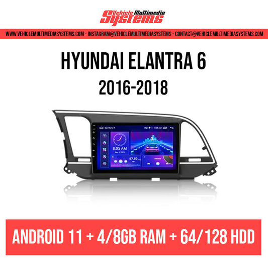 Hyundai Elantra 6 | 2016-2018 | Pantalla Android