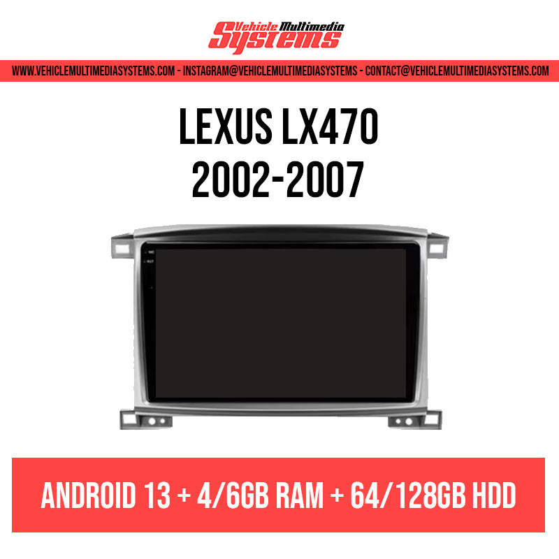 Lexus LX470 | 2002-2007 | Android Screen