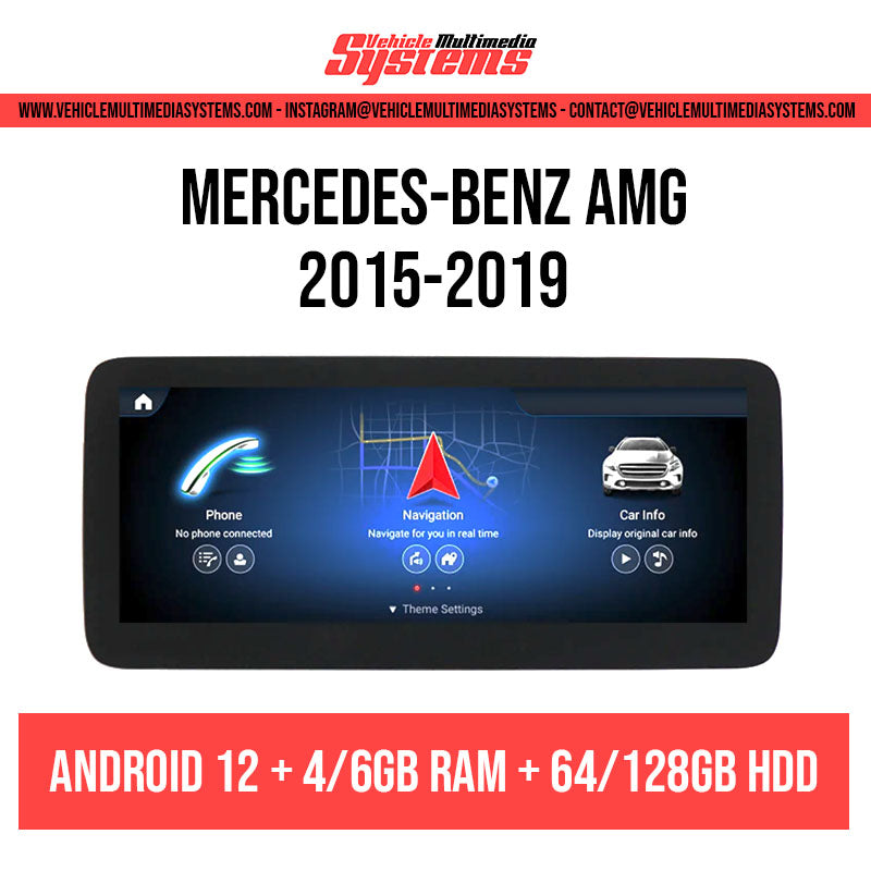 Mercedes-Benz AMG | 2015-2019 | Android Screen