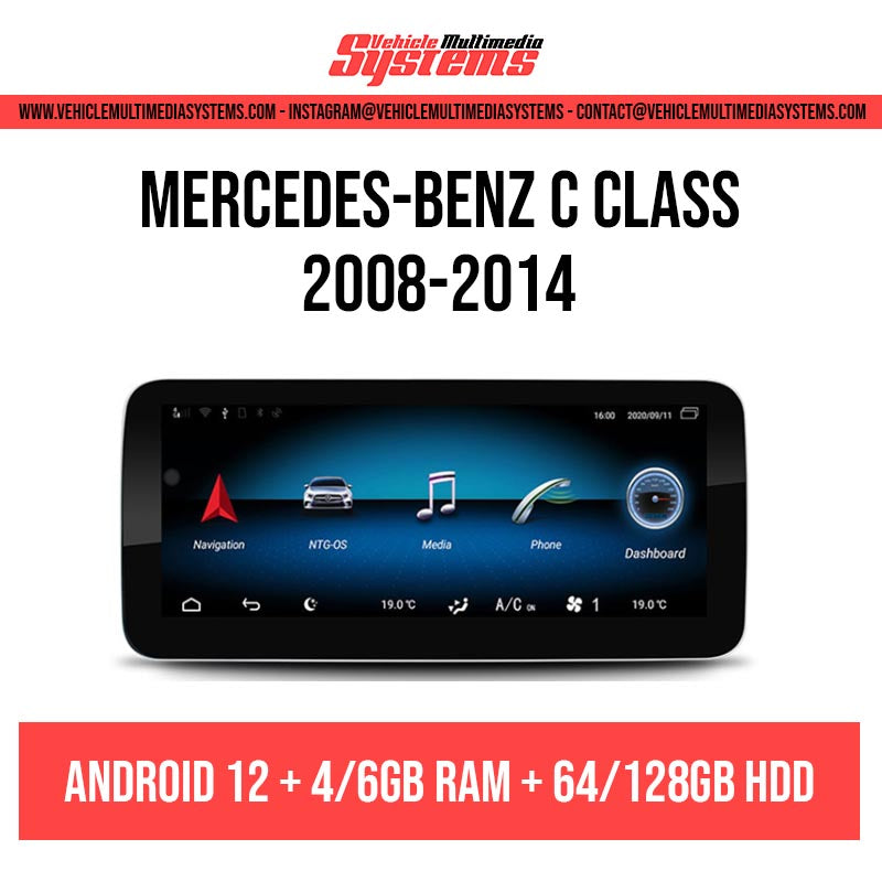 Mercedes-Benz C Class | 2008-2014 | Android Screen