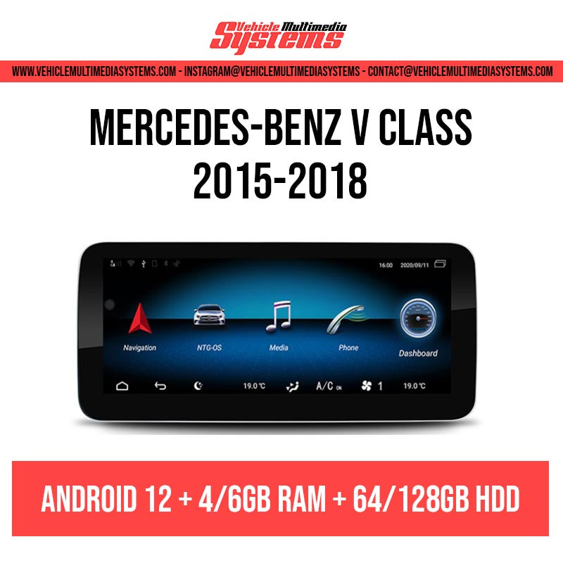 Mercedes-Benz V Class | 2015-2018 | Android Screen