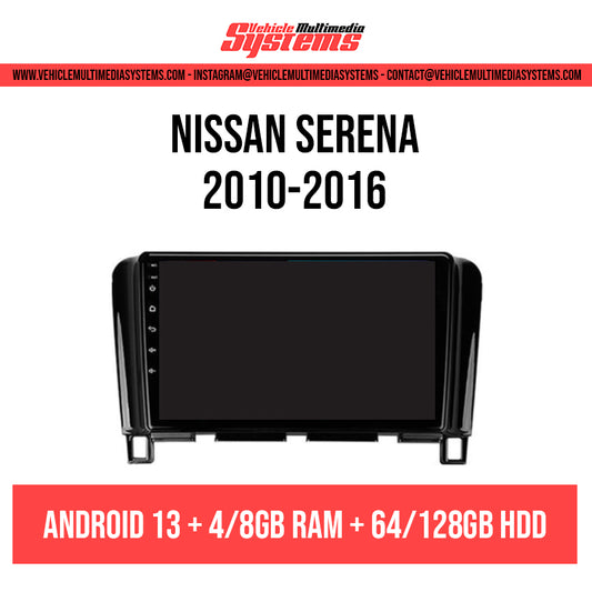 Nissan serena android screen retrofit from Vehicle Multimedia Systems