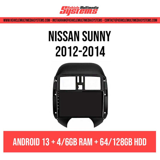 Nissan Sunny | 2012-2014 | Android Screen