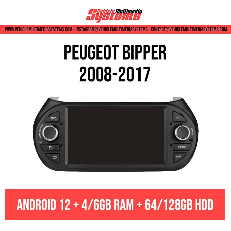 Peugeot Bipper | 2008-2017 | Android Screen