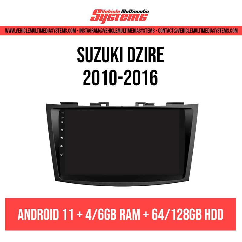 Suzuki Dzire | 2010-2016 | Android Screen