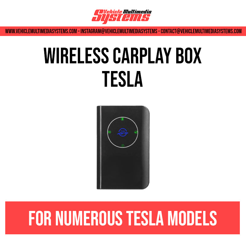 Tesla | Caja inalámbrica Carplay