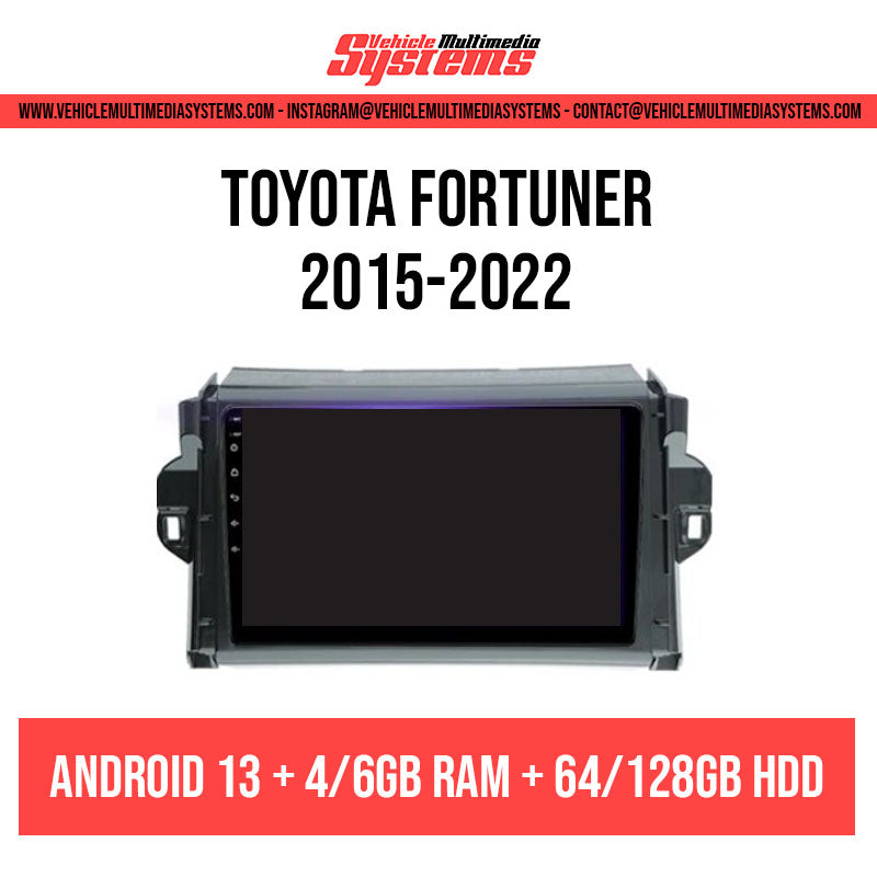 Toyota Fortuner | 2015-2022 | Pantalla Android