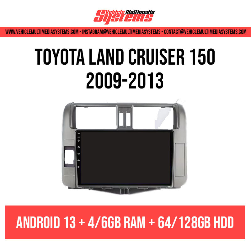 Toyota Land Cruiser 150 (Prado) | 2009-2013 | Android Screen