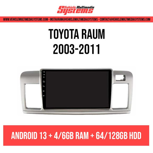 Toyota Raum | 2003-2011 | Pantalla Android | RHD