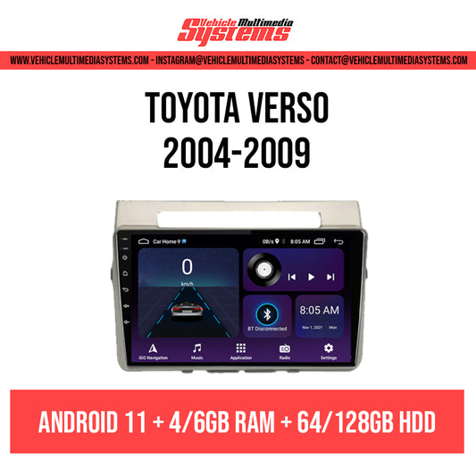 toyota verso android screen retrofit from Vehicle Multimedia Systems