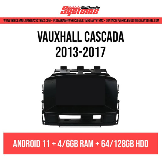 Vauxhall Cascada | 2013-2017 | Pantalla Android