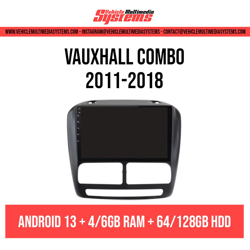 Vauxhall Combo | 2011-2018 | Android Screen