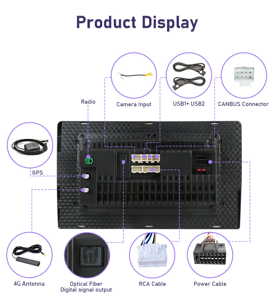 Hyundai Tucson | 2004-2009 | Android Screen VMS
