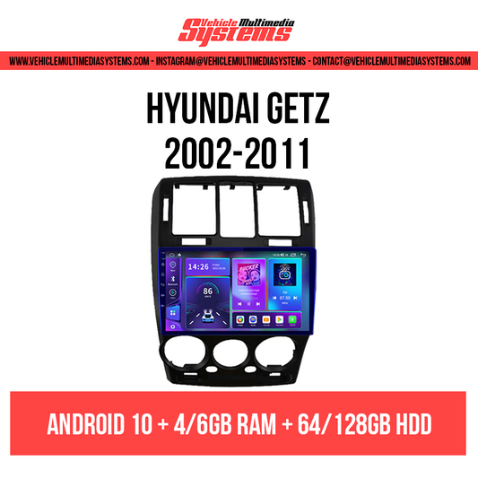 Hyundai Getz | 2002-2011 | Android Screen VMS