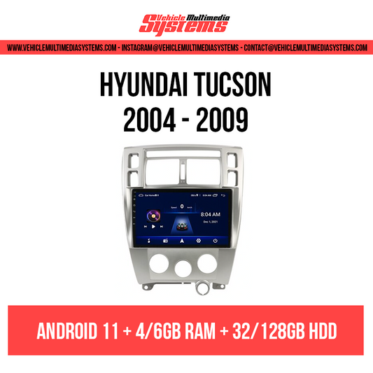 Hyundai Tucson | 2004-2009 | Android Screen VMS