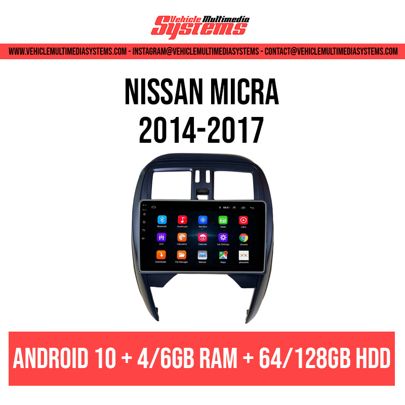 Nissan Micra | 2014-2017 | Android Screen VMS